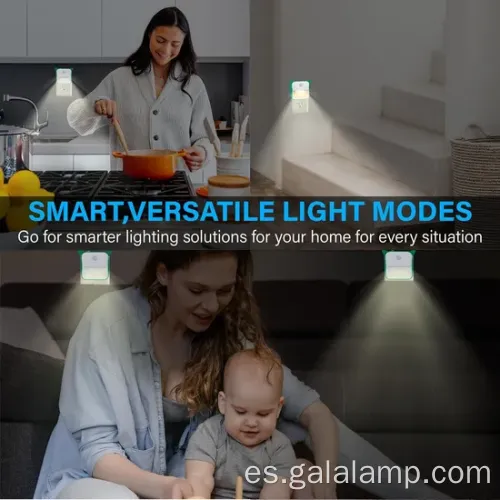 Sensor de movimiento ultra brillante Escalera de la pared de la pared de la pared